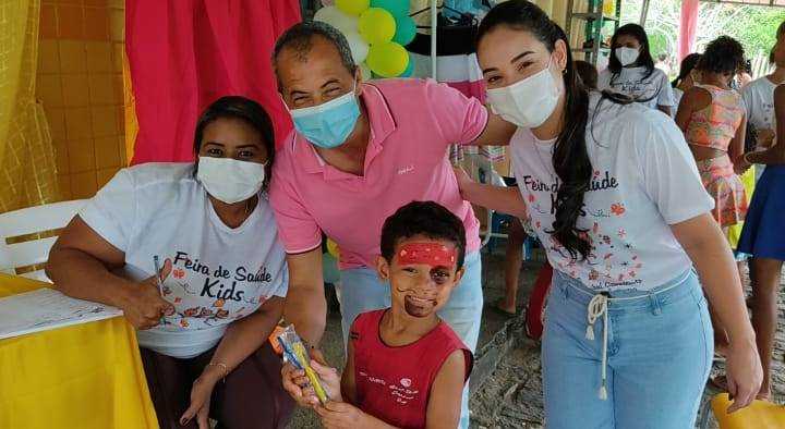 Camacã: Unidades de Saúde Euvaldo Maia e Dr. Aníbal Cavalcante comemoram o dia das crianças recheada de diversão